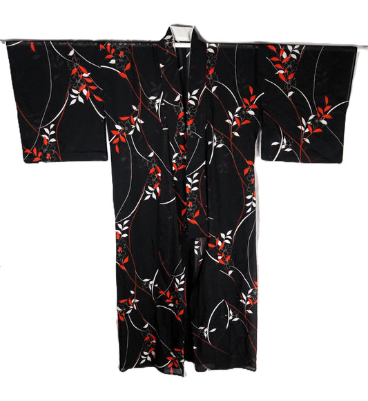 Vintage Japanese sheer Haori Kimono