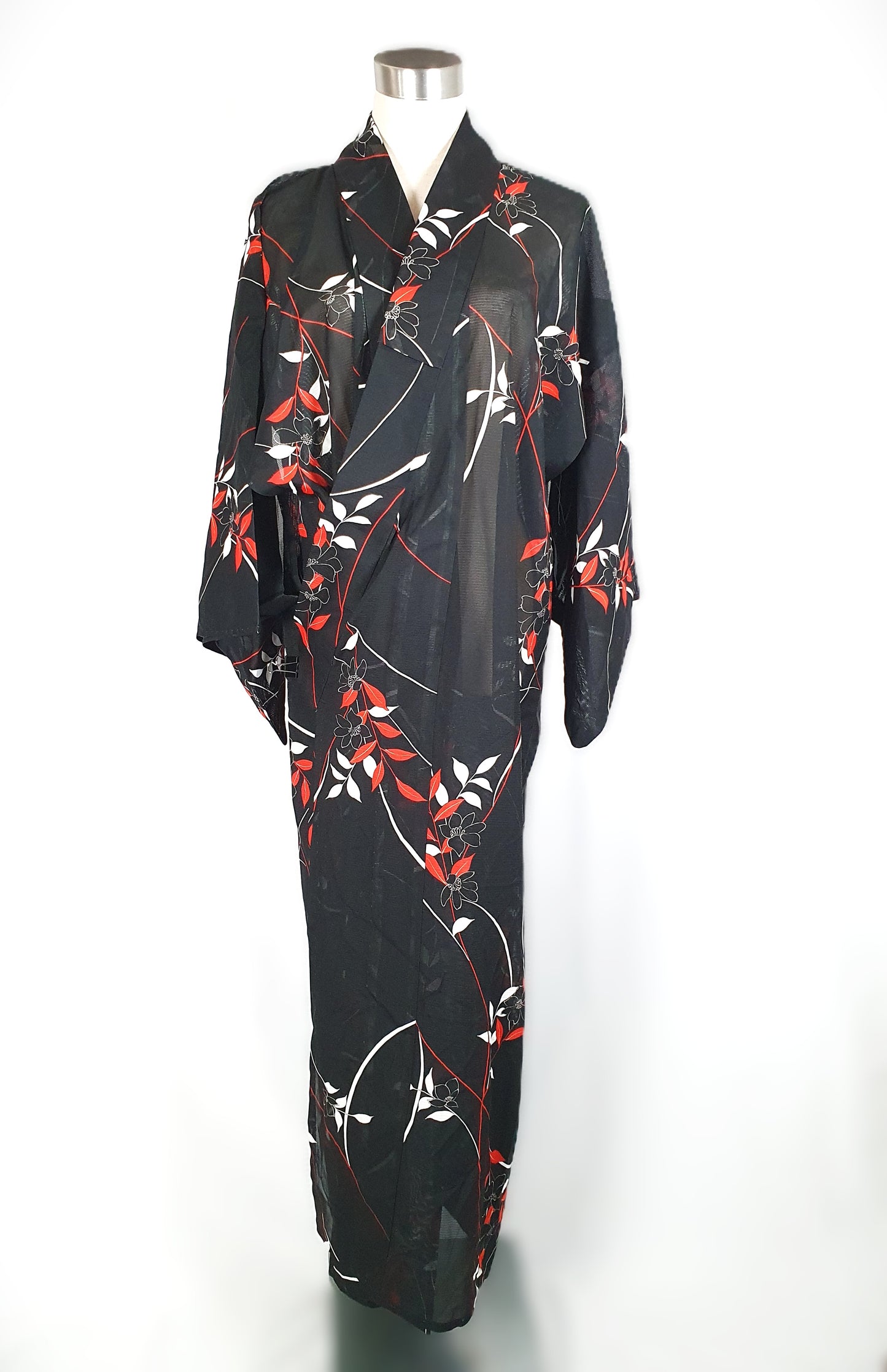 Vintage Japanese sheer Haori Kimono