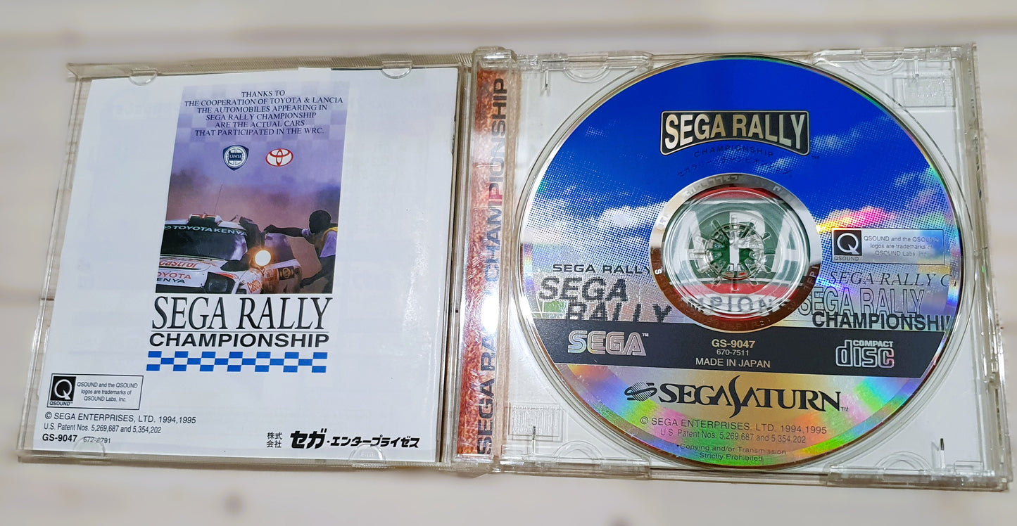 Sega Rally Championship 1995 (Sega Saturn) - Japanese Import