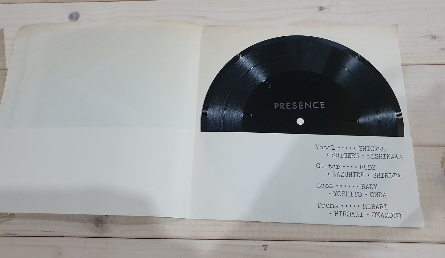 Super Rare! PRESENCE ROCK DRIVE / SKY Original Item, Unplayed.