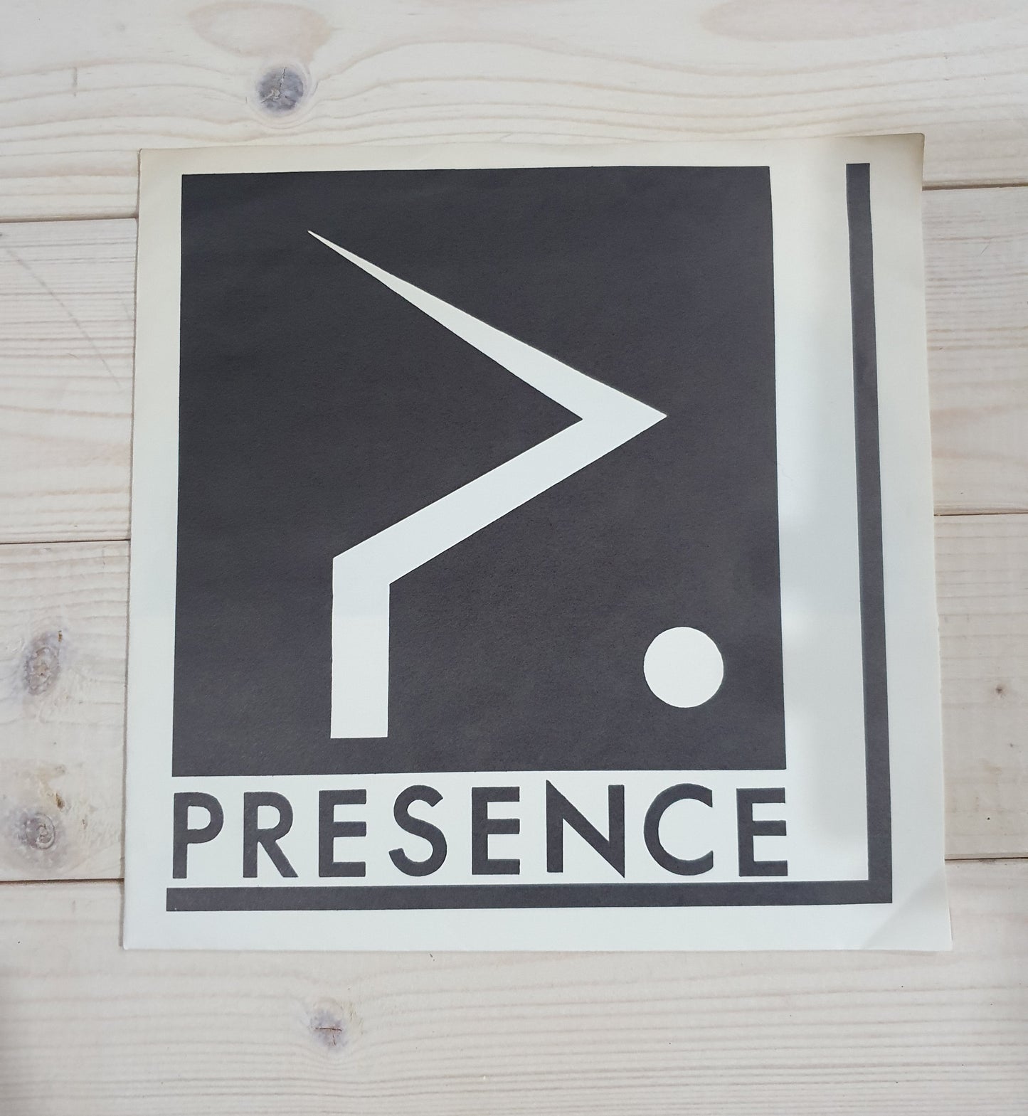 Super Rare! PRESENCE ROCK DRIVE / SKY Original Item, Unplayed.